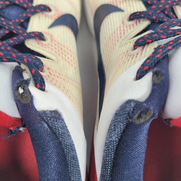 Nike Zoom Kobe 7 System Olympic Men's White Red Sneakers 488371-102 US Size 13 - Picture 7 of 11